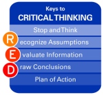 r.e.d model critical thinking